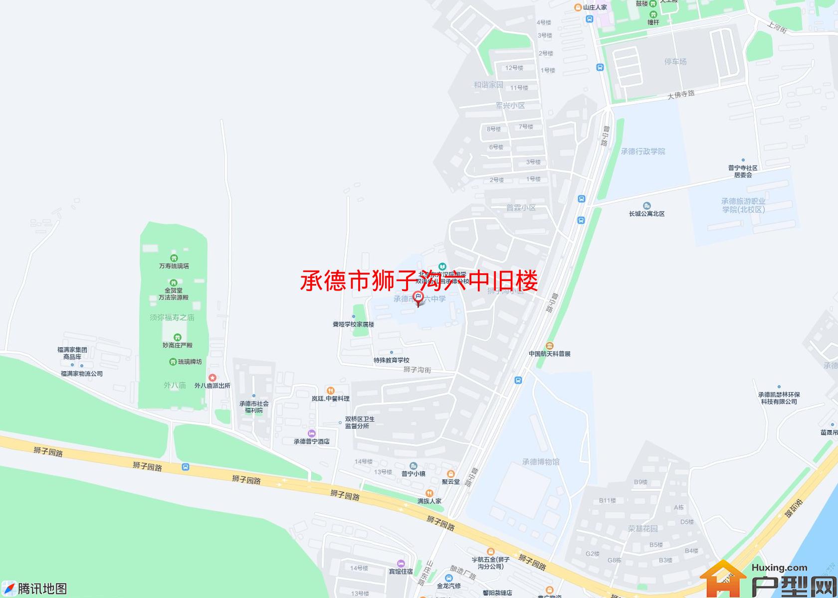 狮子沟六中旧楼小区 - 户型网