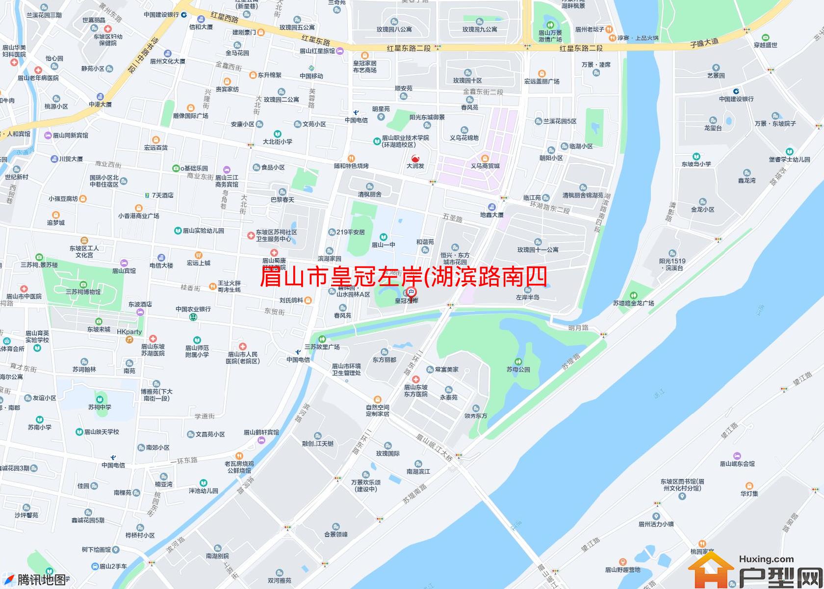 皇冠左岸(湖滨路南四段118号)小区 - 户型网