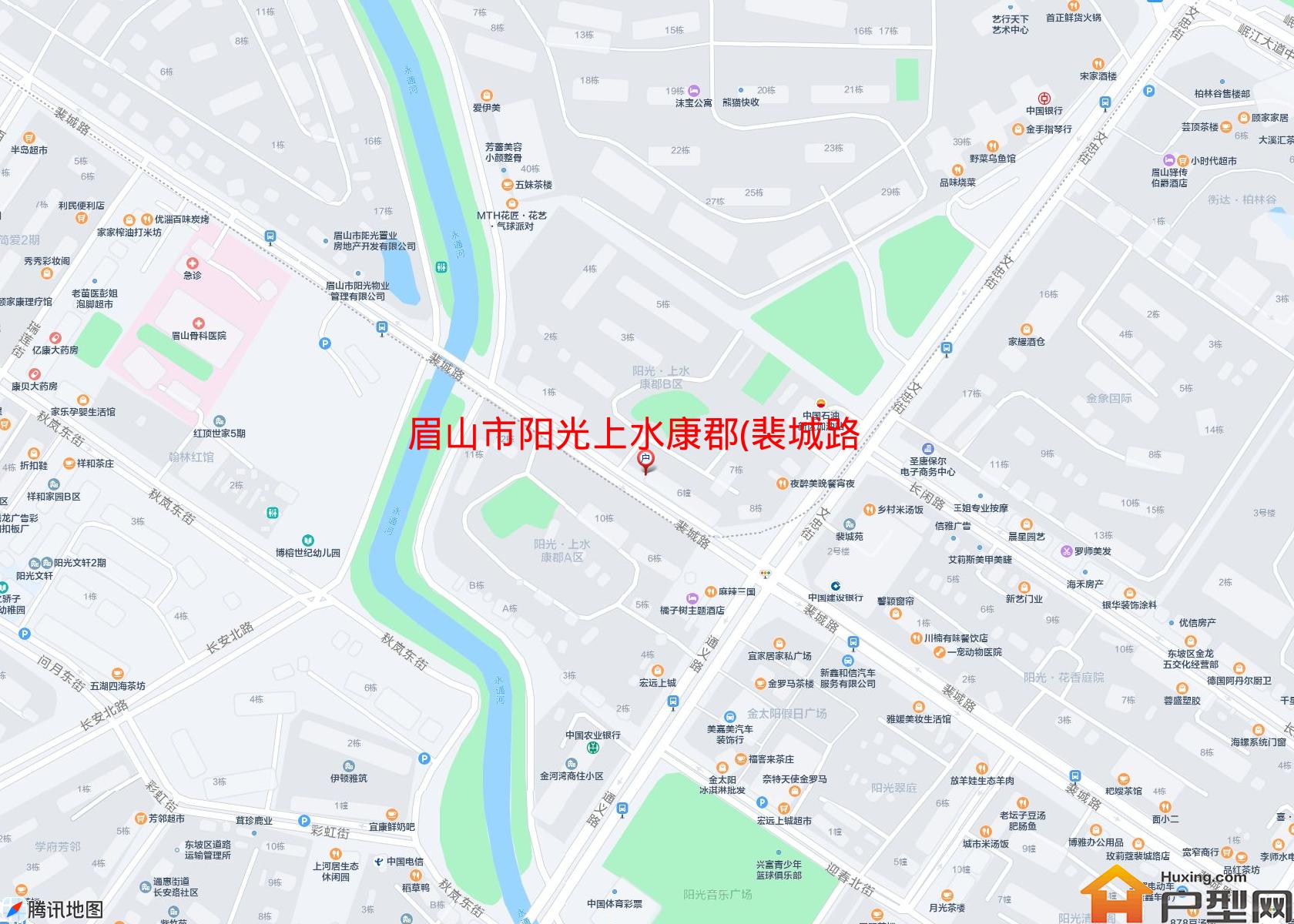阳光上水康郡(裴城路806号)小区 - 户型网