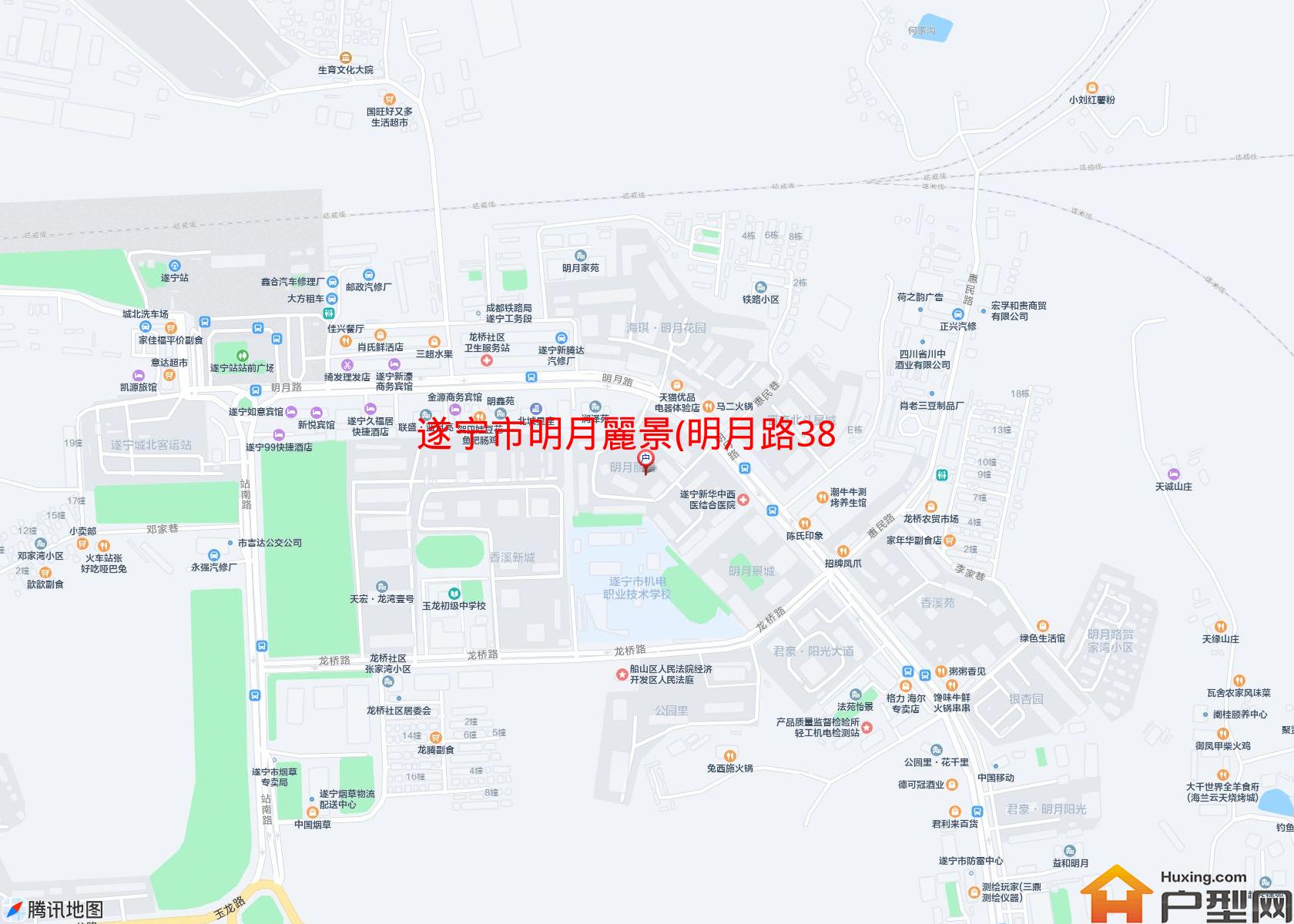 明月麗景(明月路384号)小区 - 户型网