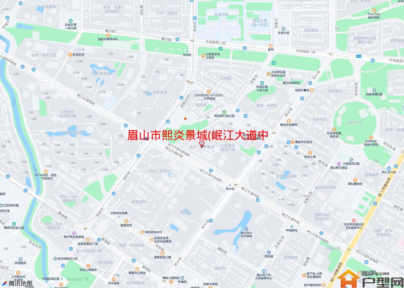 熙炎景城(岷江大道中段)小区 - 户型网