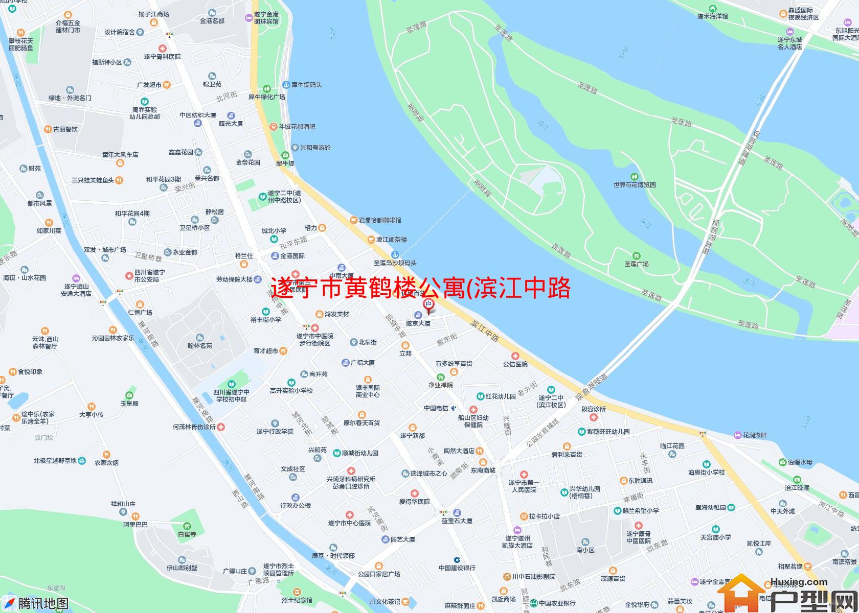 黄鹤楼公寓(滨江中路709号)小区 - 户型网