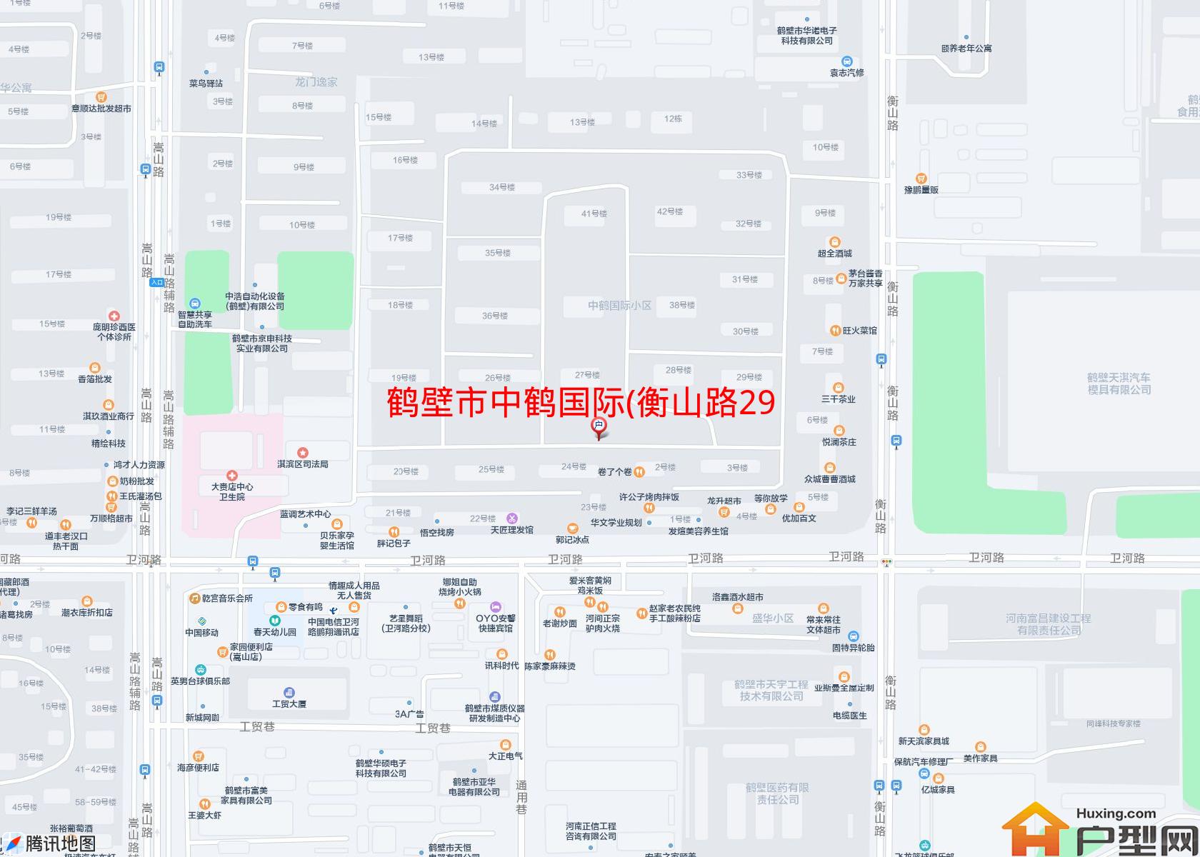 中鹤国际(衡山路295号)小区 - 户型网