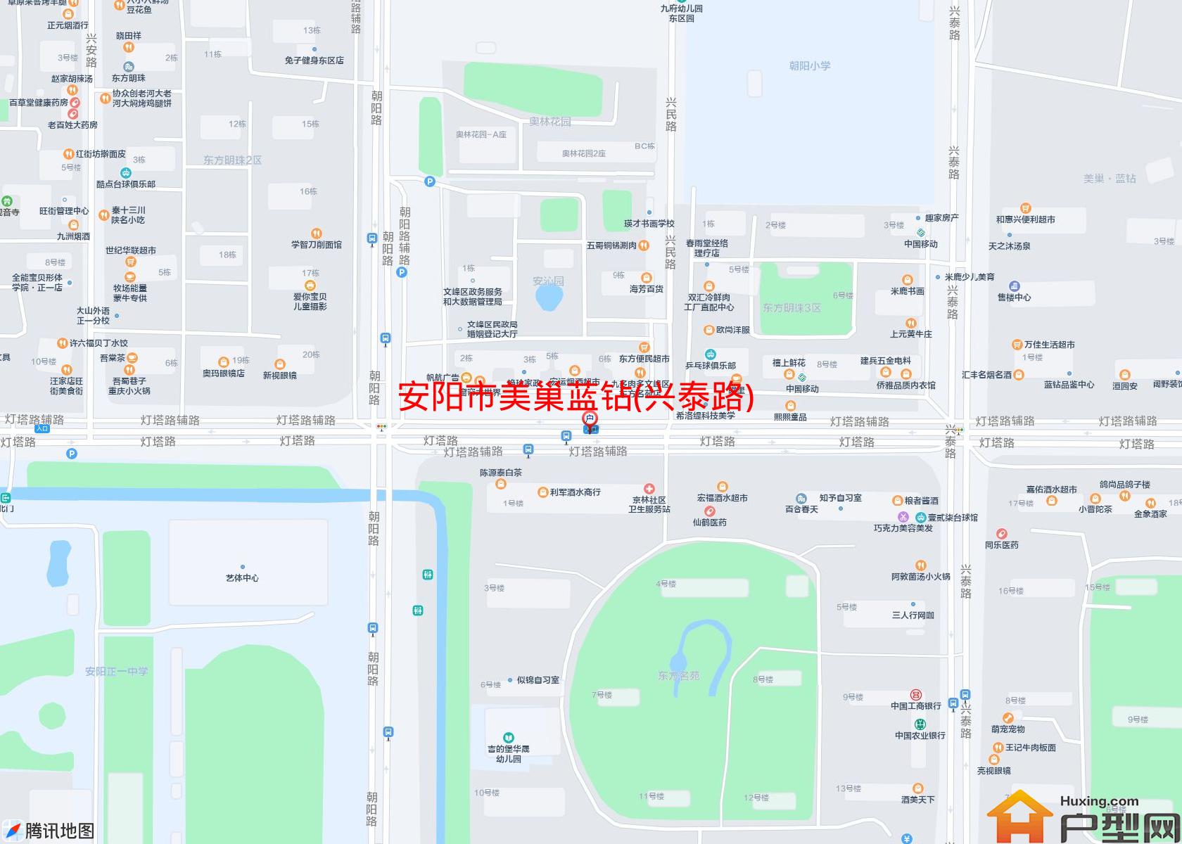 美巢蓝钻(兴泰路)小区 - 户型网