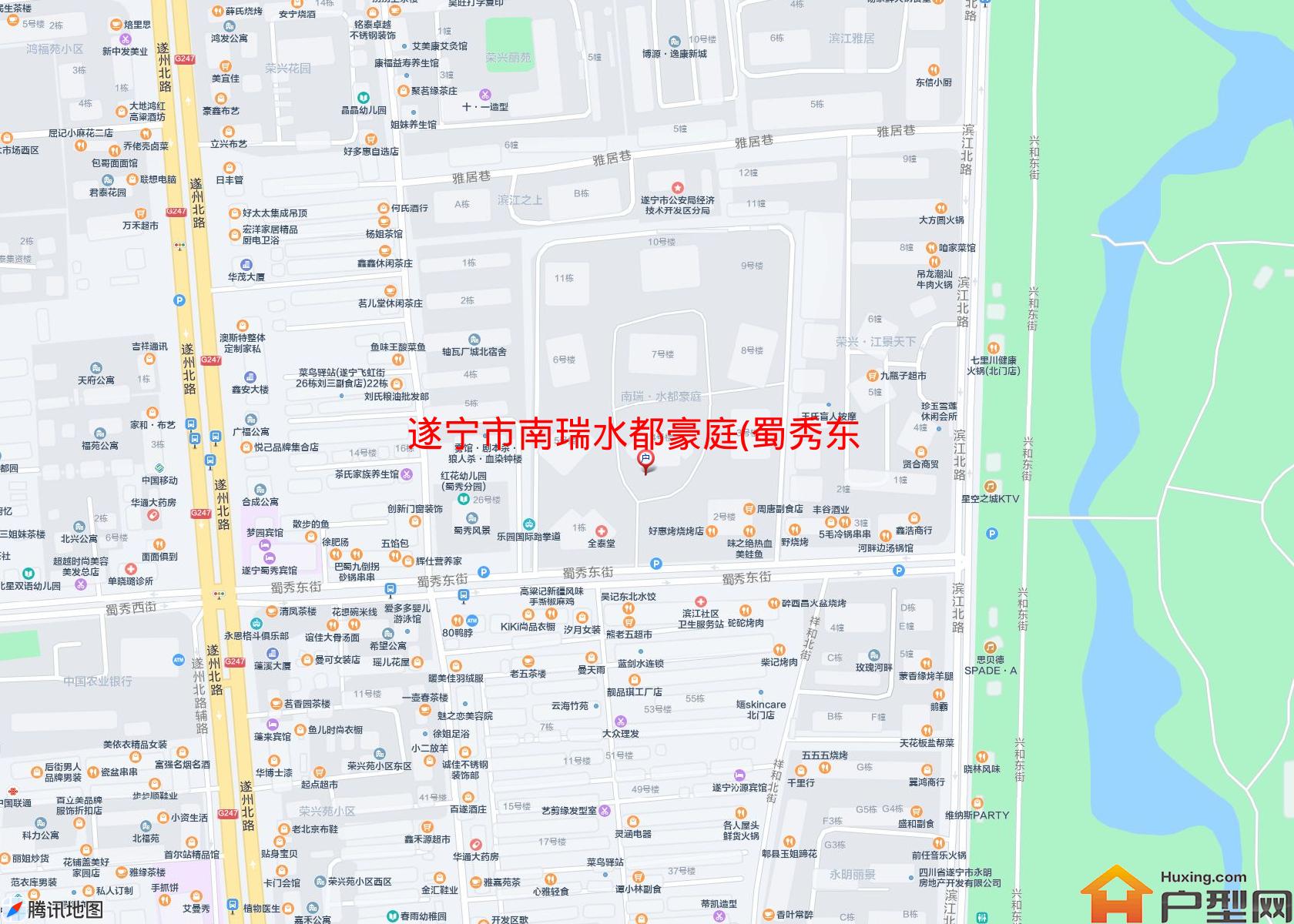 南瑞水都豪庭(蜀秀东街)小区 - 户型网