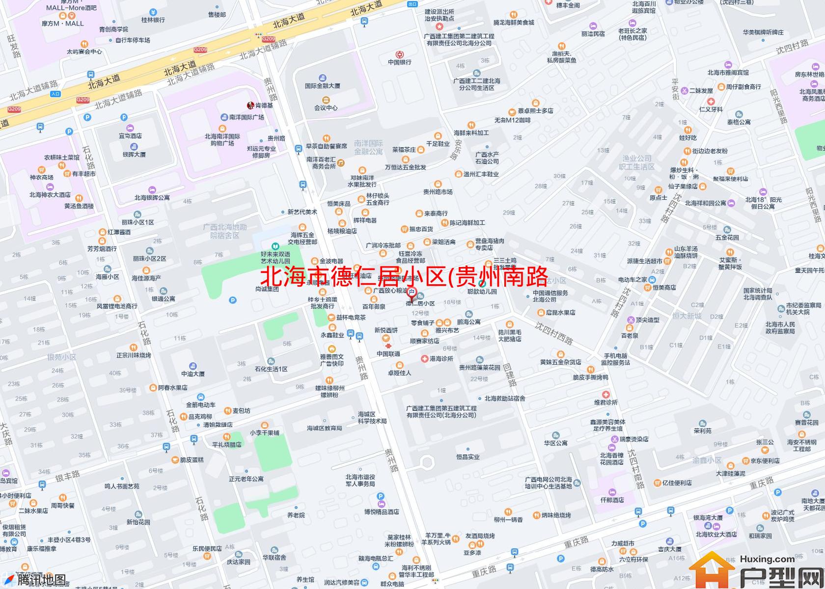 德仁居小区(贵州南路49号)小区 - 户型网