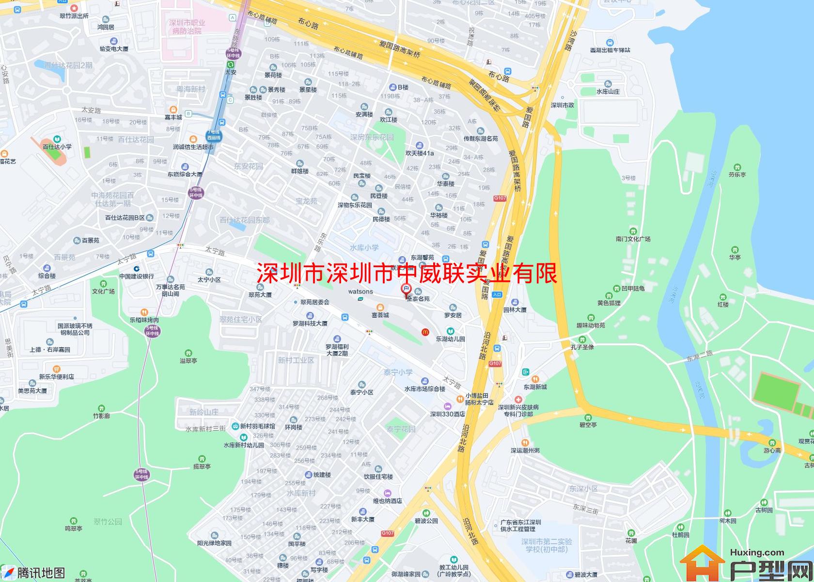 深圳市中威联实业有限公司工会宿舍小区 - 户型网