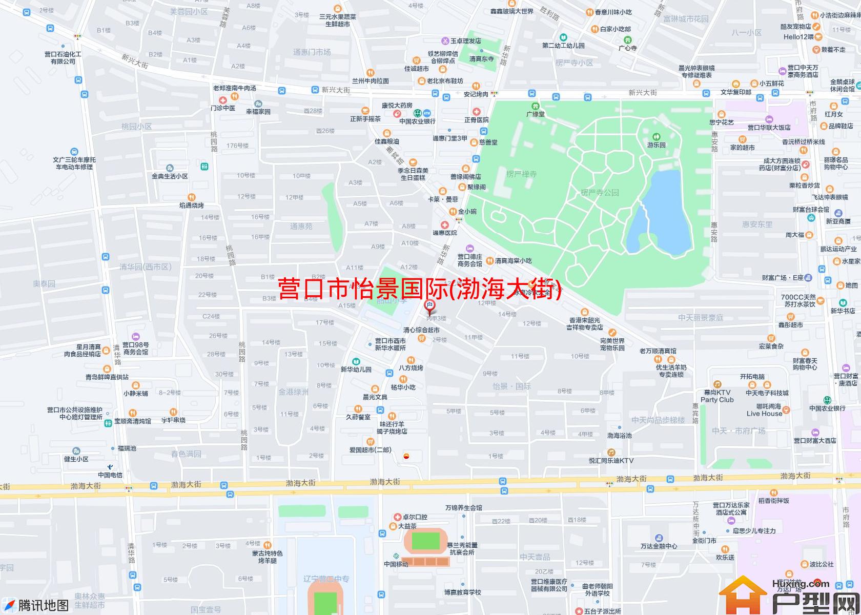 怡景国际(渤海大街)小区 - 户型网
