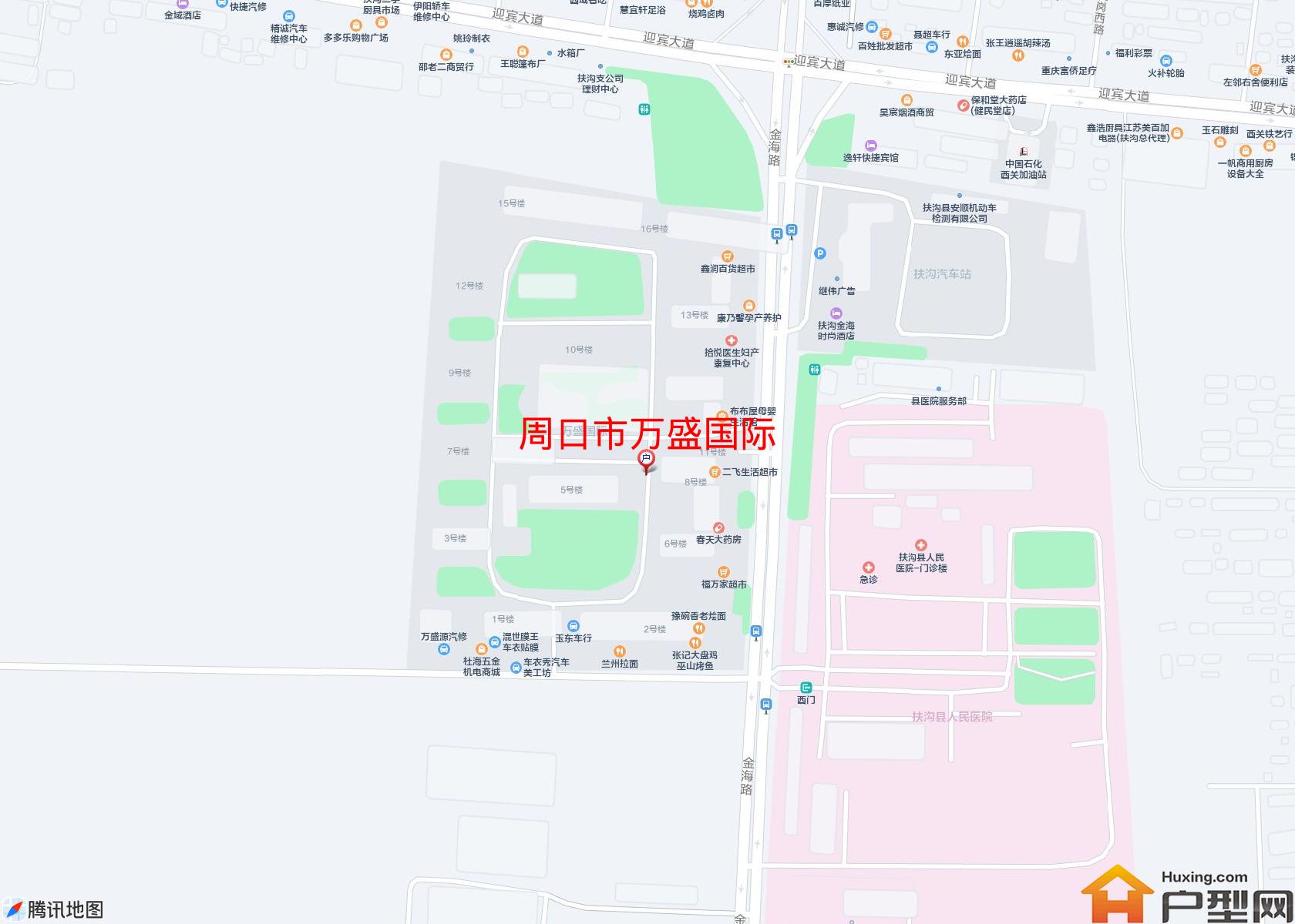 万盛国际小区 - 户型网