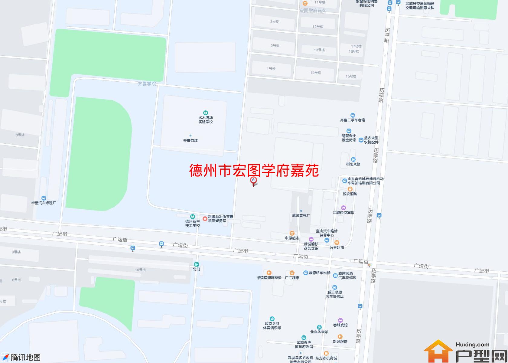 宏图学府嘉苑小区 - 户型网