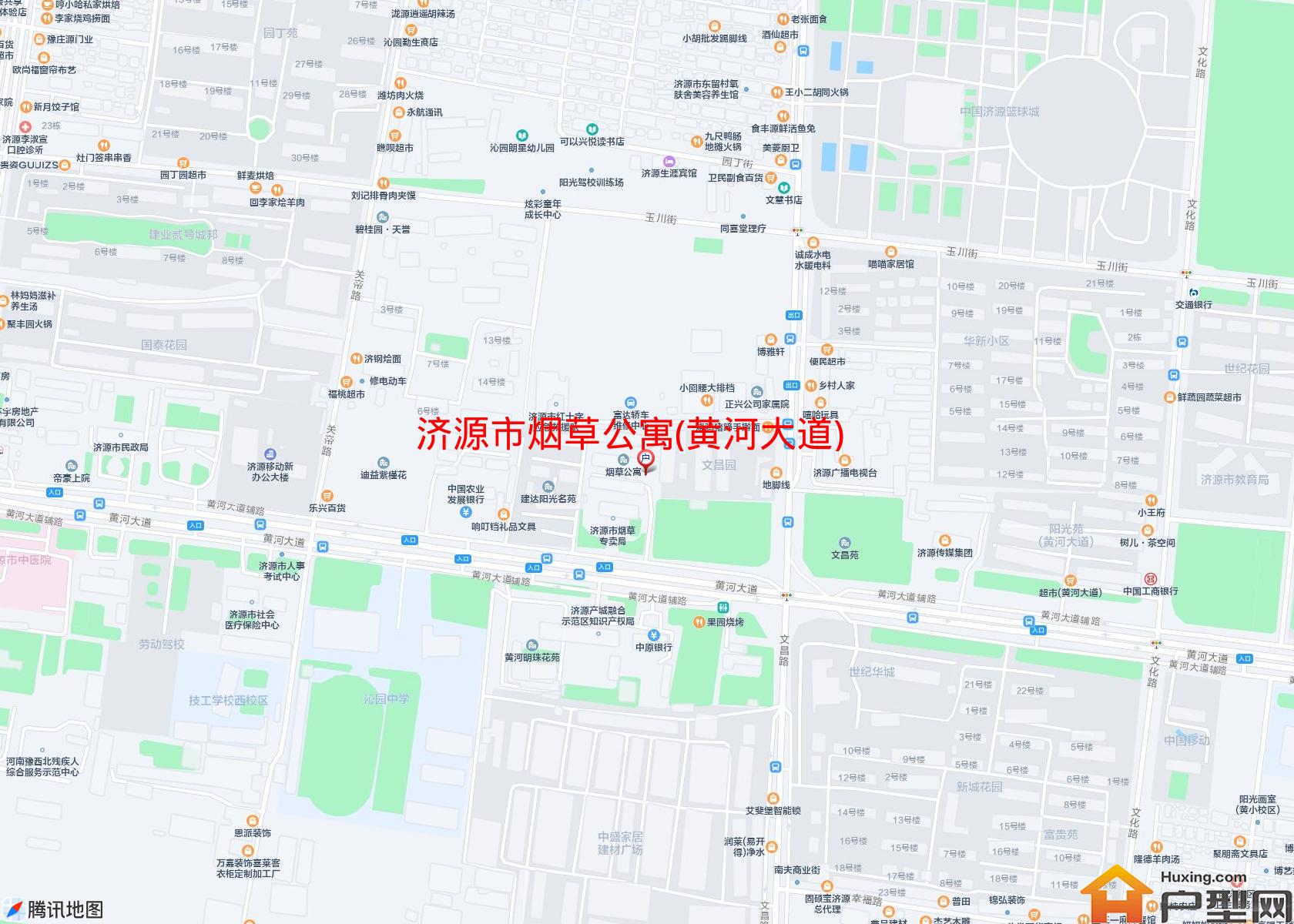 烟草公寓(黄河大道)小区 - 户型网