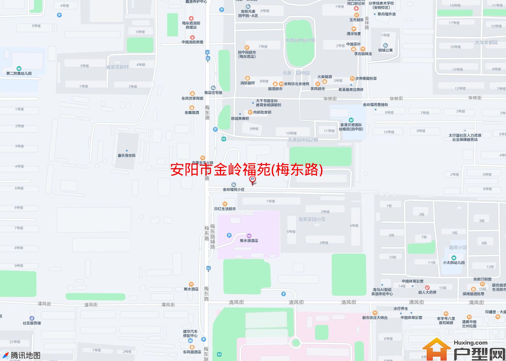 金岭福苑(梅东路)小区 - 户型网