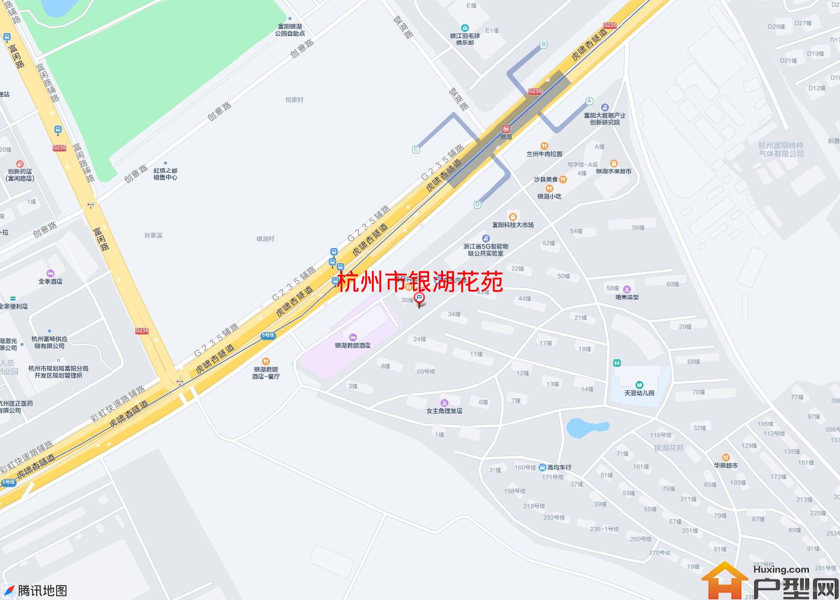 银湖花苑小区 - 户型网