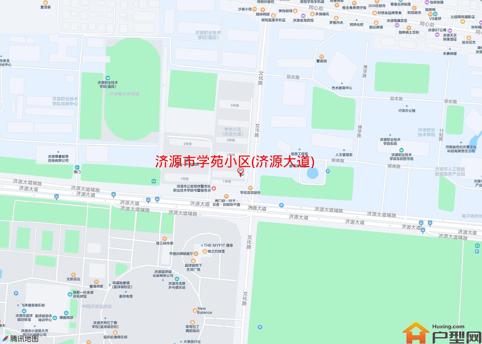 学苑小区(济源大道)小区 - 户型网