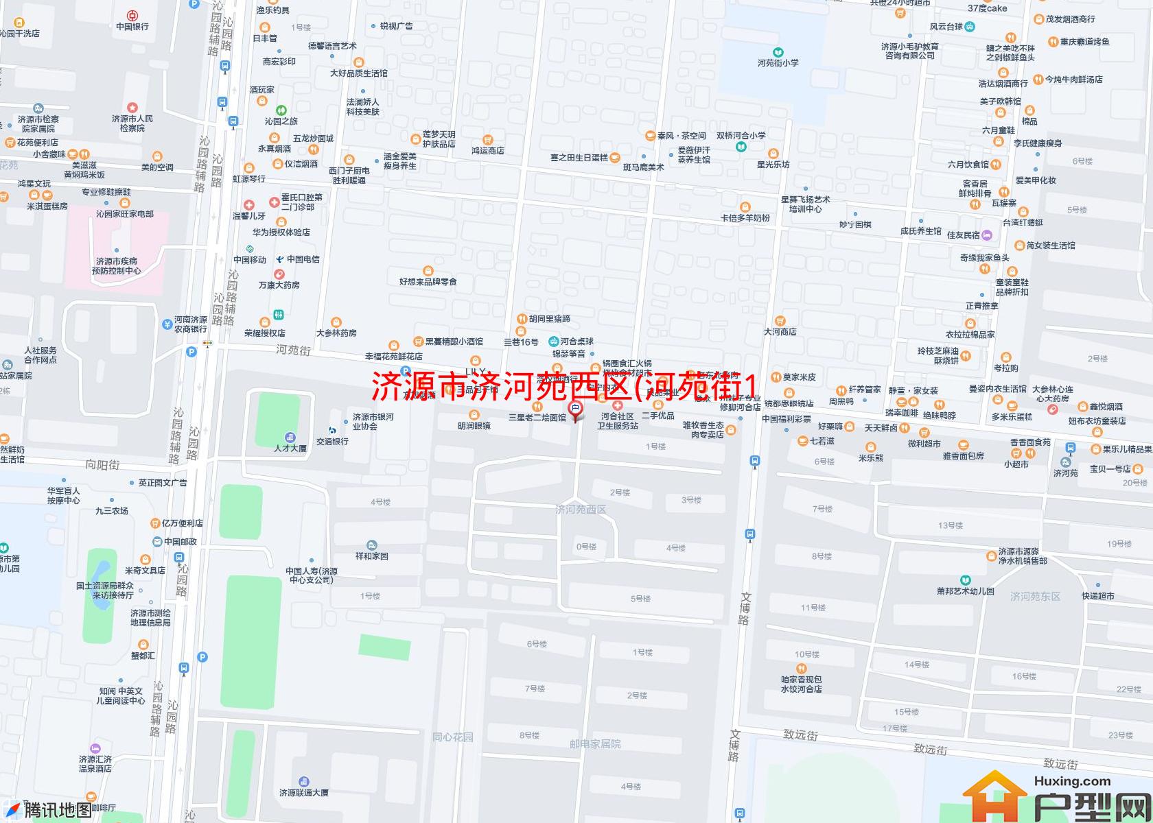 济河苑西区(河苑街19号)小区 - 户型网