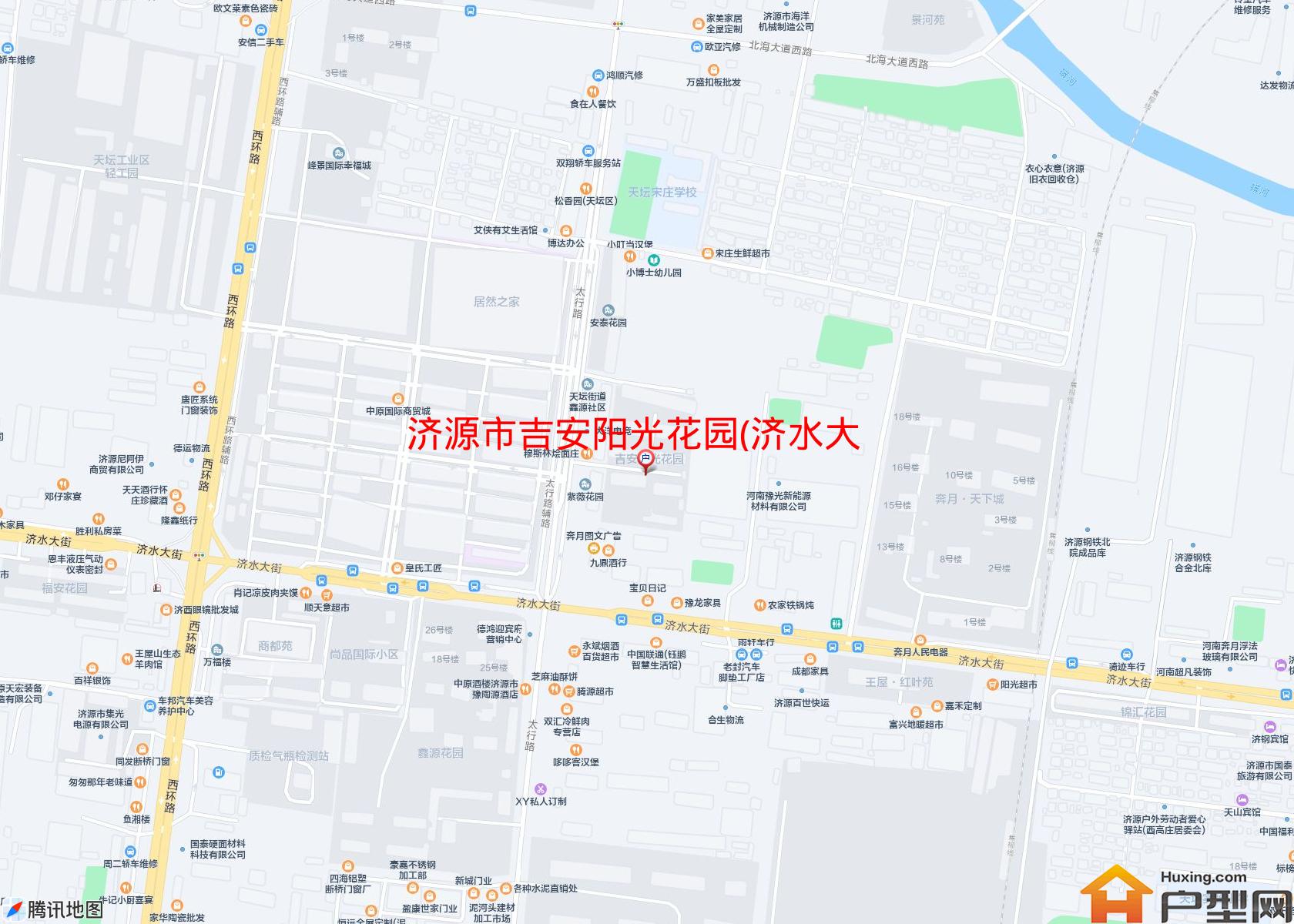 吉安阳光花园(济水大街)小区 - 户型网