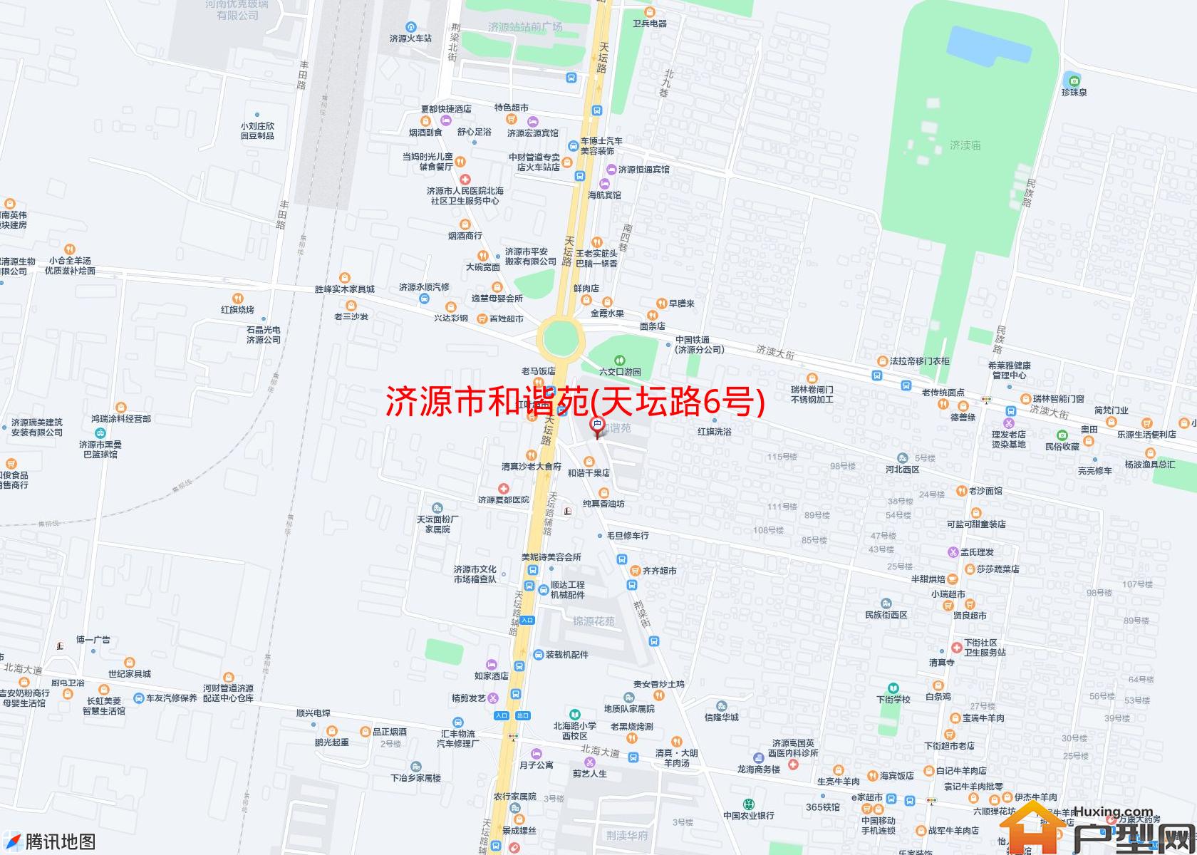 和谐苑(天坛路6号)小区 - 户型网