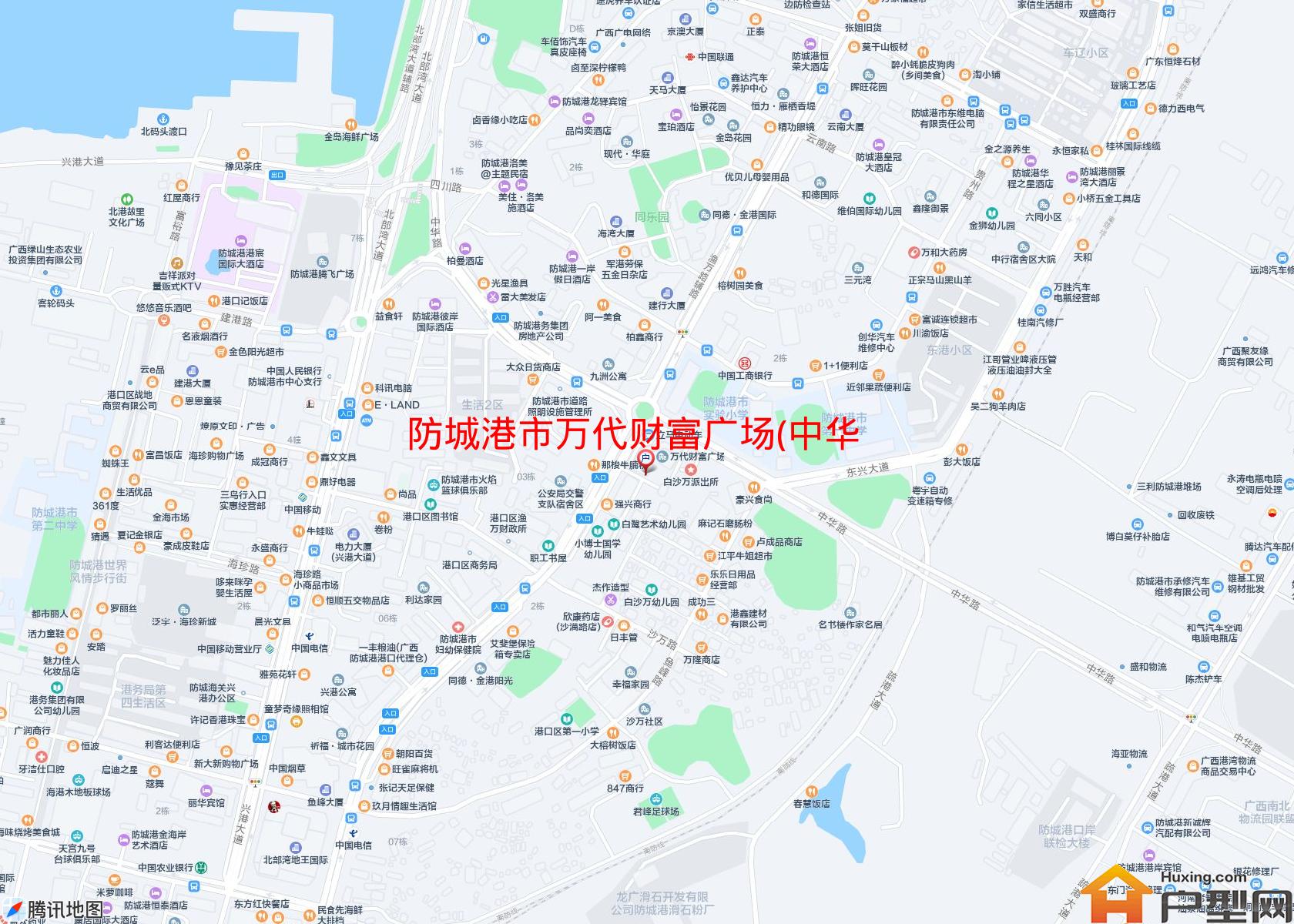 万代财富广场(中华路)小区 - 户型网