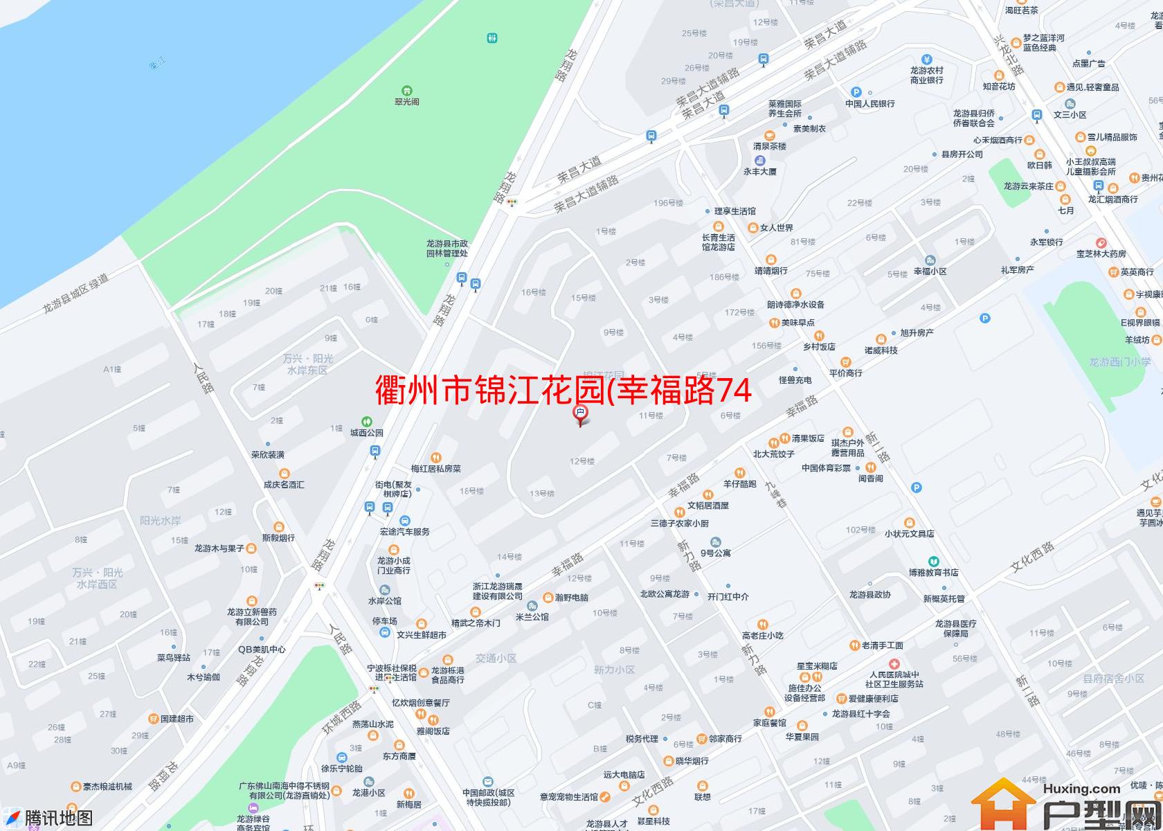 锦江花园(幸福路74号)小区 - 户型网