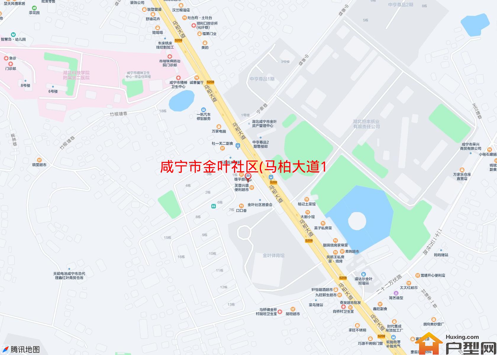金叶社区(马柏大道169)小区 - 户型网