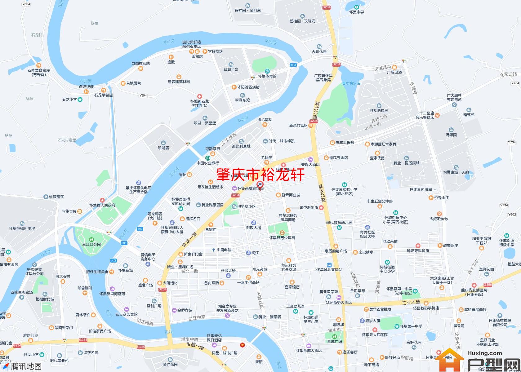 裕龙轩小区 - 户型网