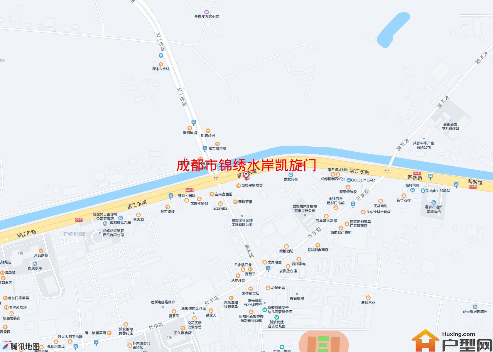 锦绣水岸凯旋门小区 - 户型网