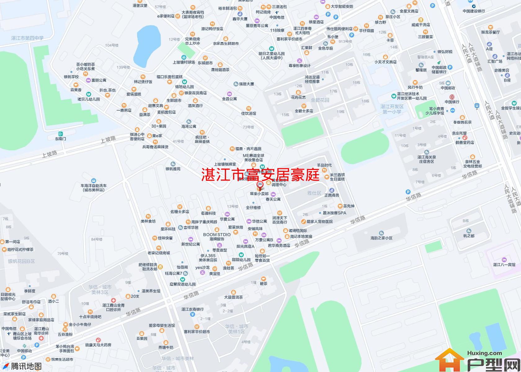 富安居豪庭小区 - 户型网