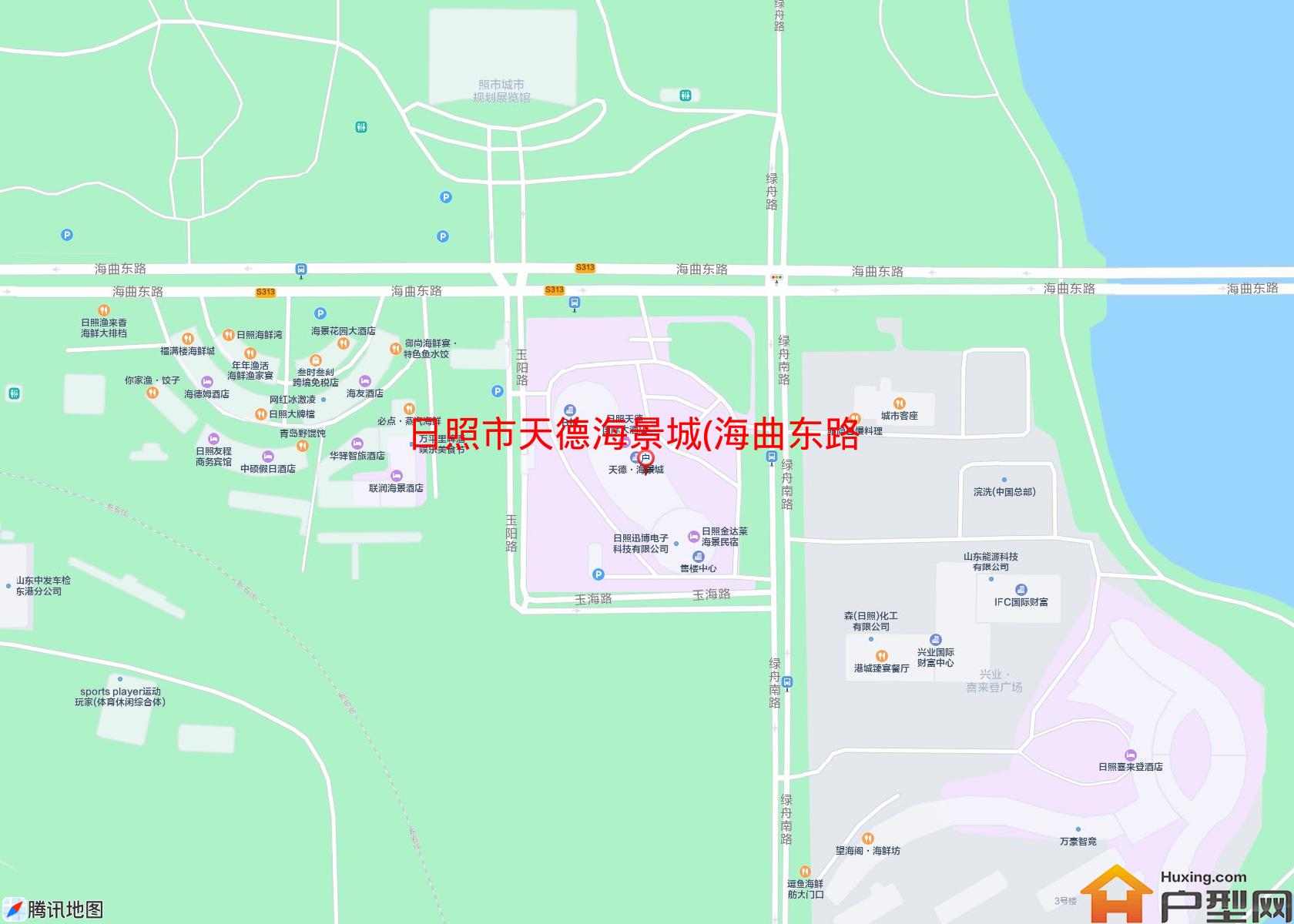 天德海景城(海曲东路)小区 - 户型网