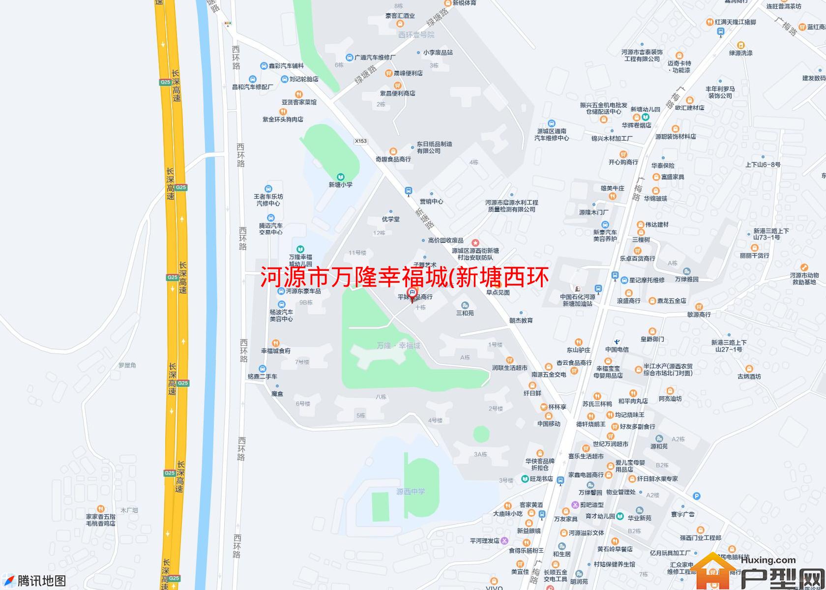 万隆幸福城(新塘西环路)小区 - 户型网