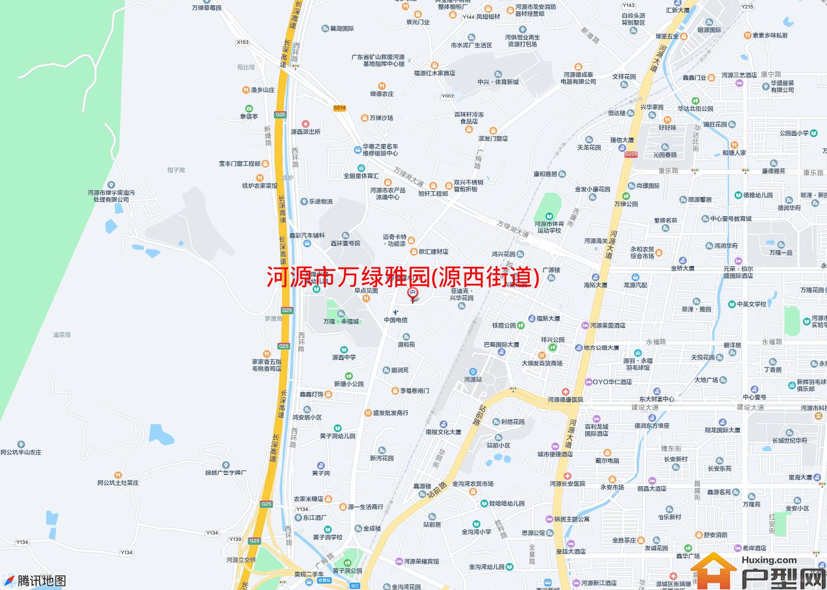 万绿雅园(源西街道)小区 - 户型网