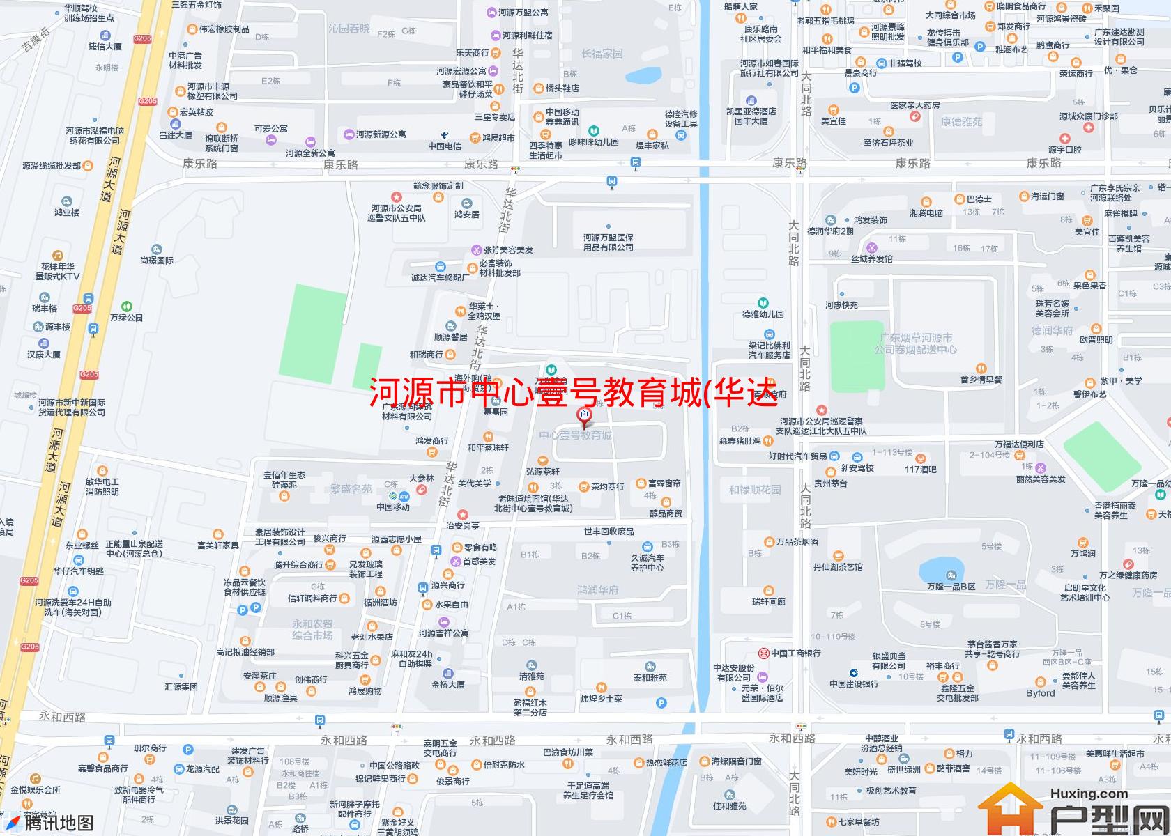 中心壹号教育城(华达北街)小区 - 户型网