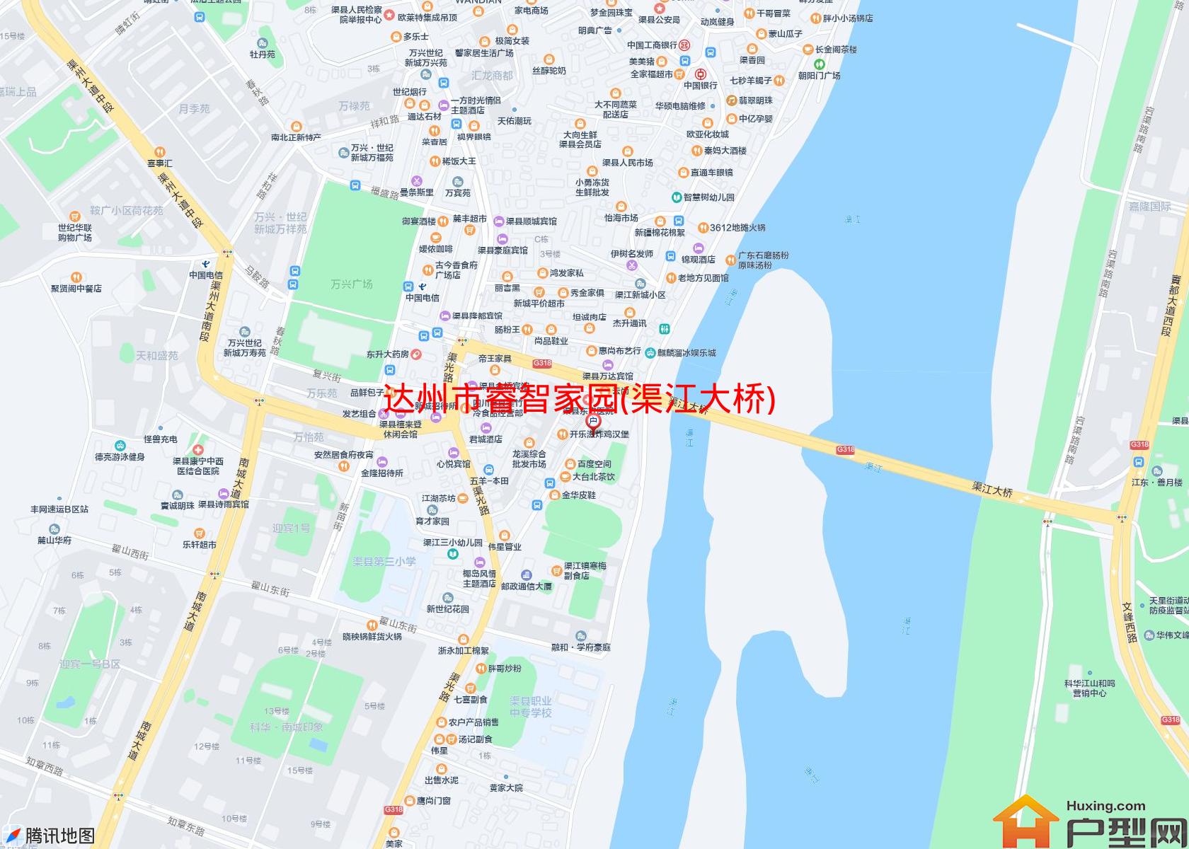 睿智家园(渠江大桥)小区 - 户型网