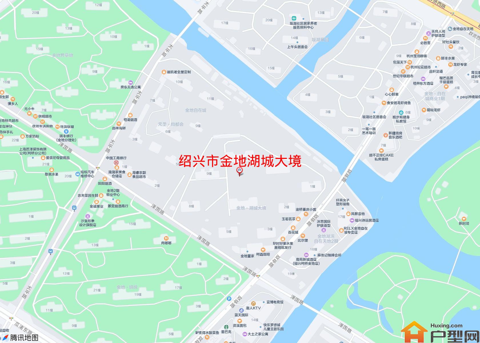 金地湖城大境小区 - 户型网