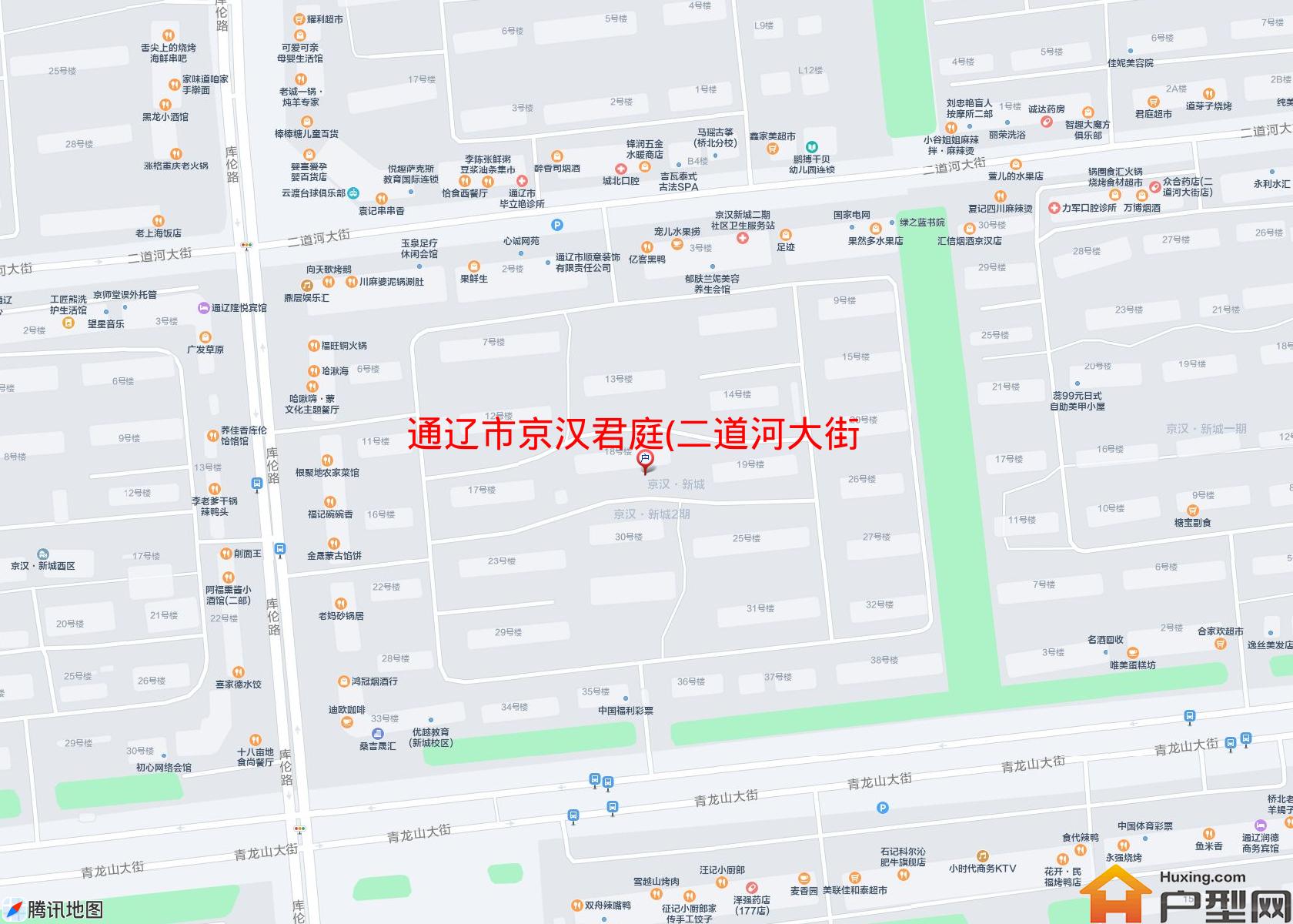 京汉君庭(二道河大街)小区 - 户型网
