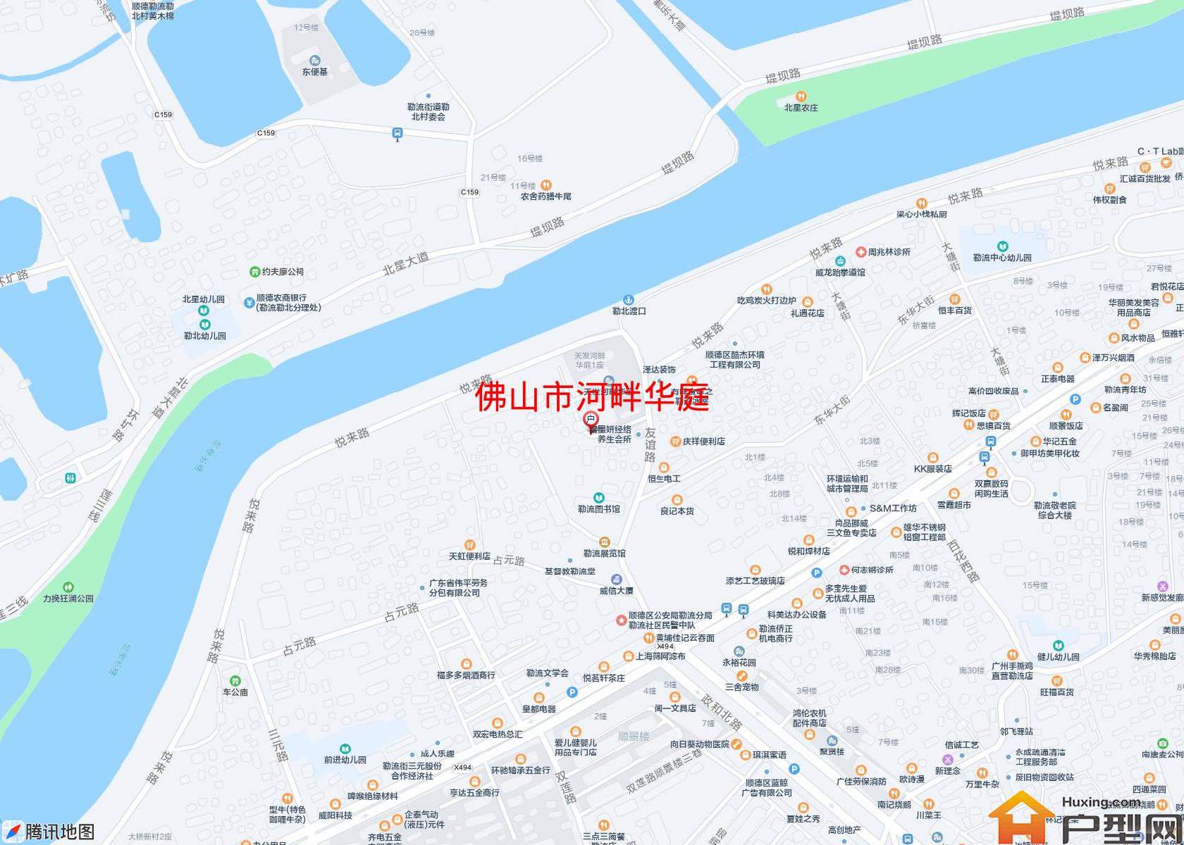 河畔华庭小区 - 户型网