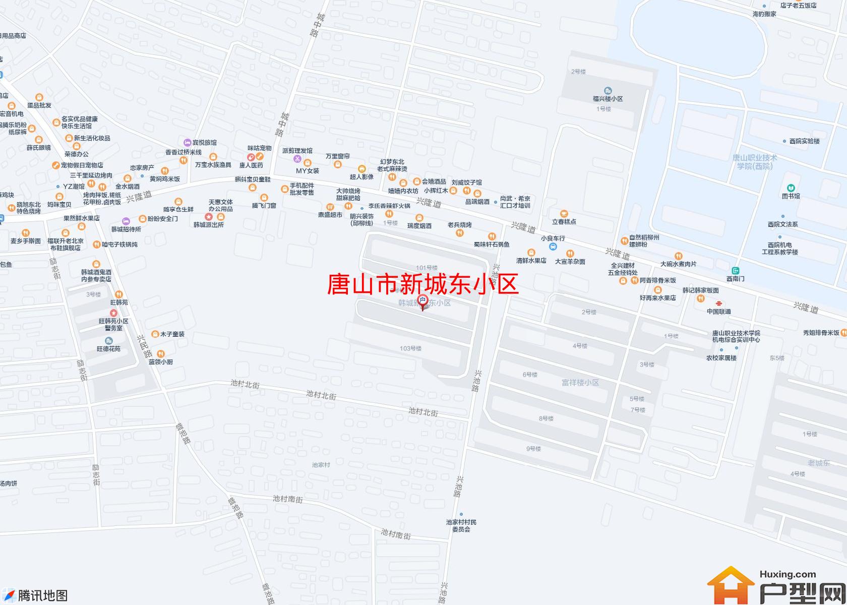 新城东小区小区 - 户型网