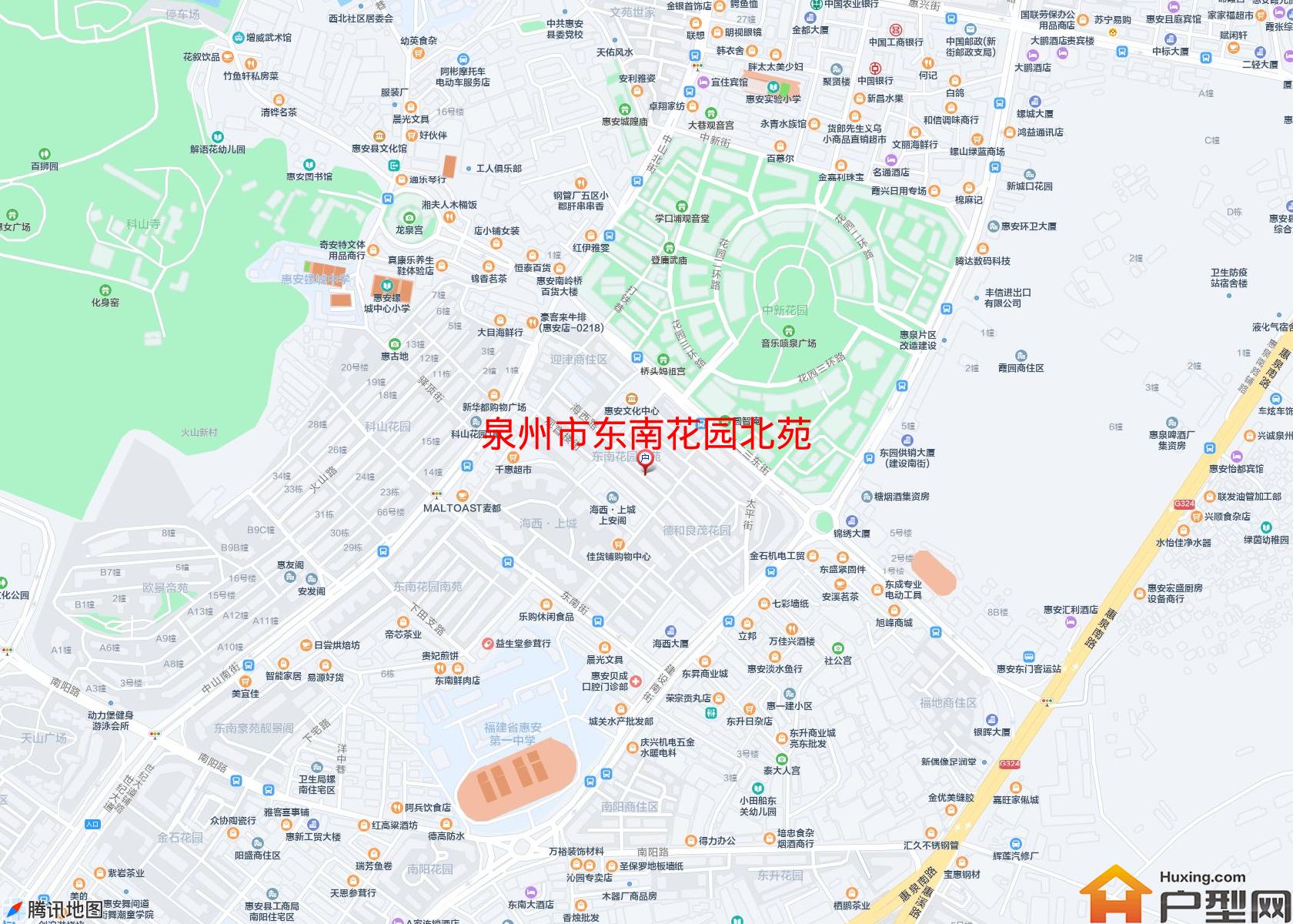 东南花园北苑小区 - 户型网