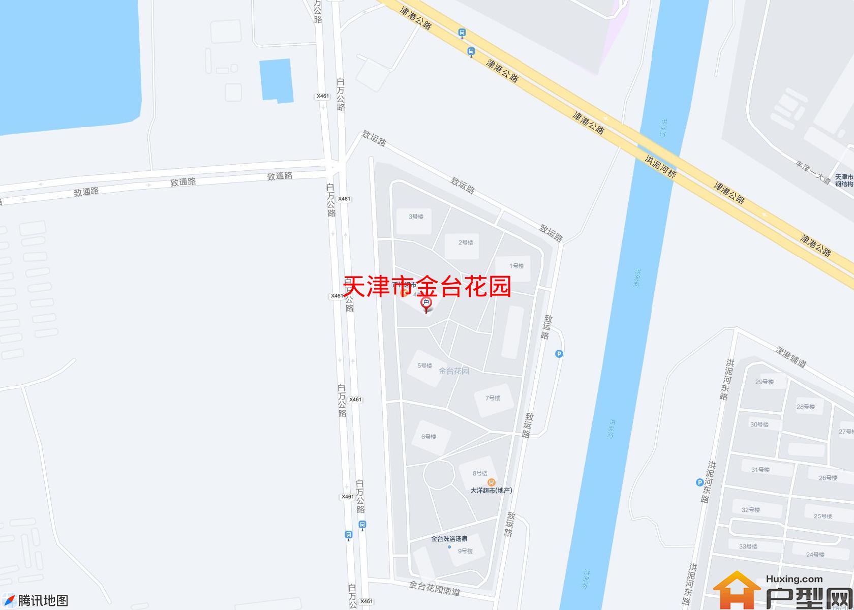 金台花园小区 - 户型网