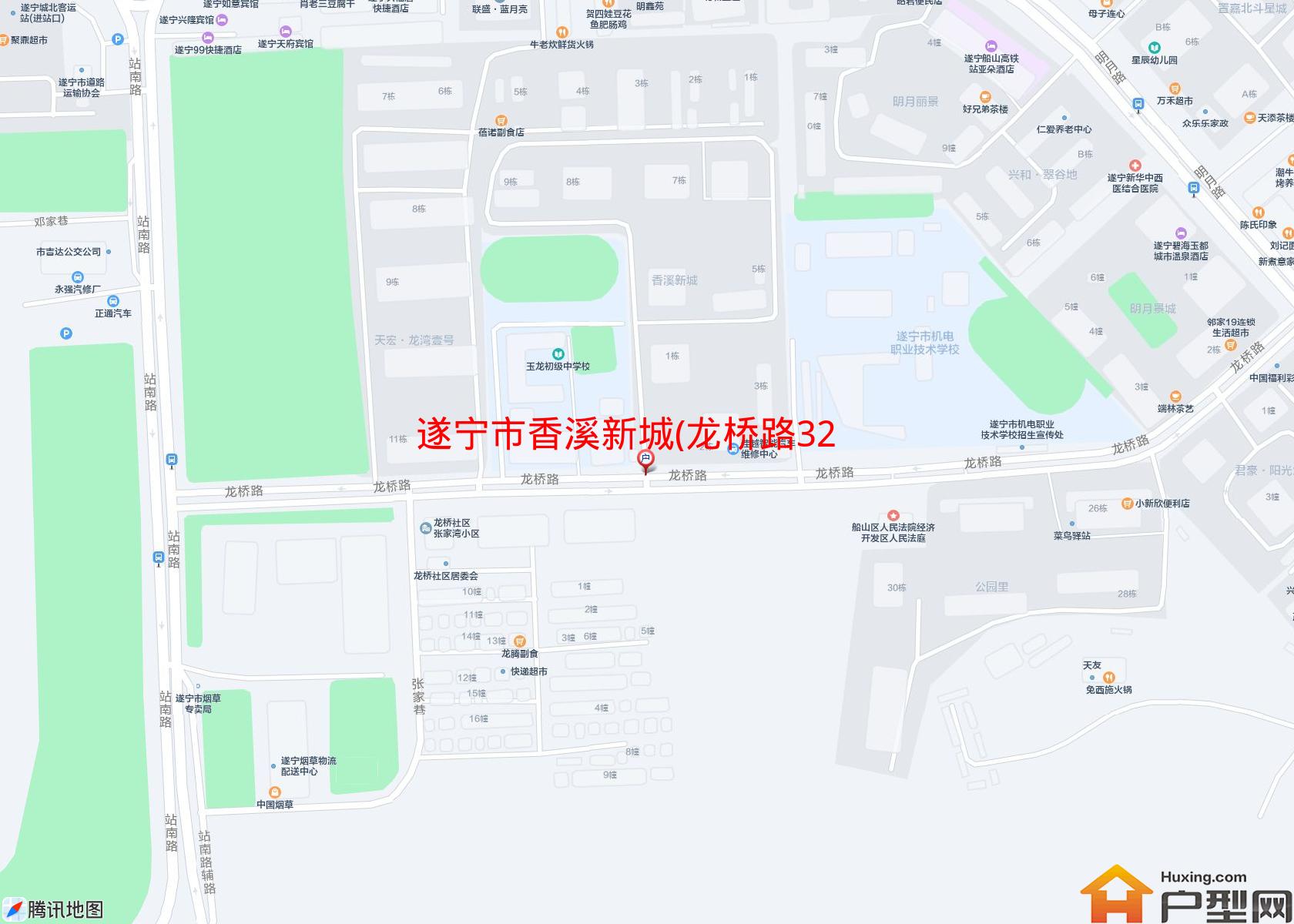 香溪新城(龙桥路32号)小区 - 户型网