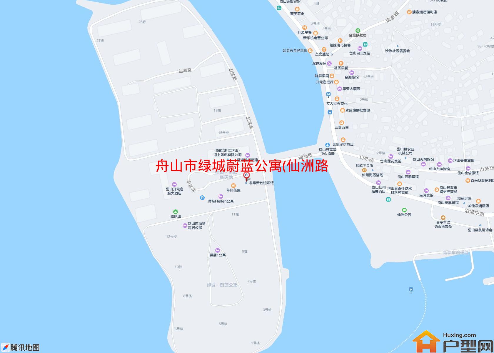 绿城蔚蓝公寓(仙洲路)小区 - 户型网
