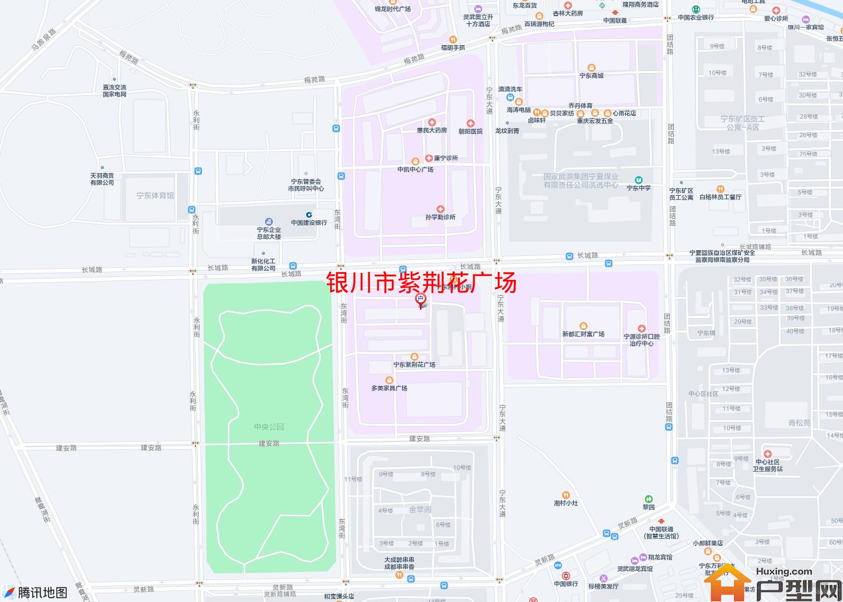 紫荆花广场小区 - 户型网