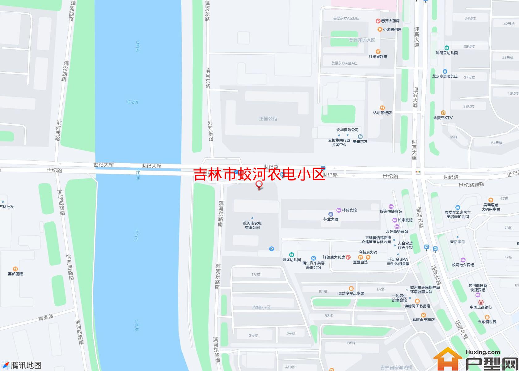 蛟河农电小区小区 - 户型网