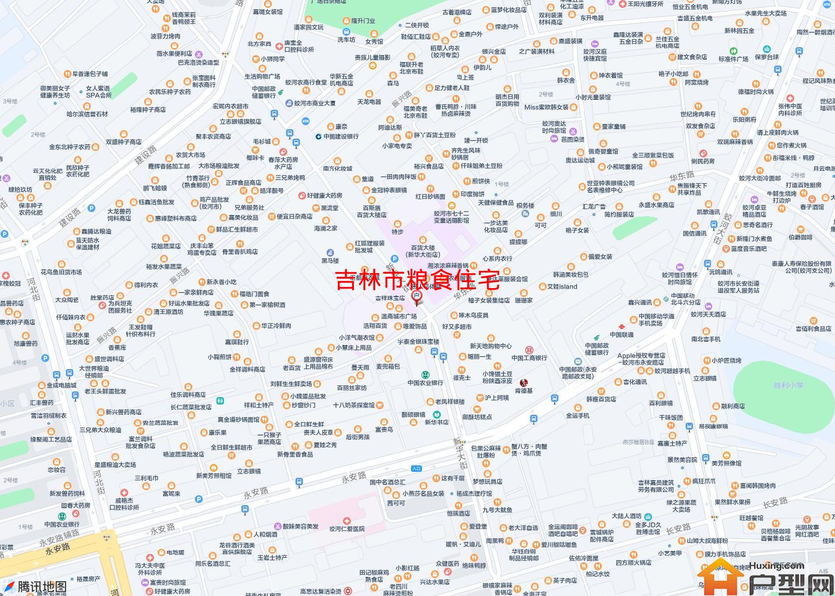 粮食住宅小区 - 户型网