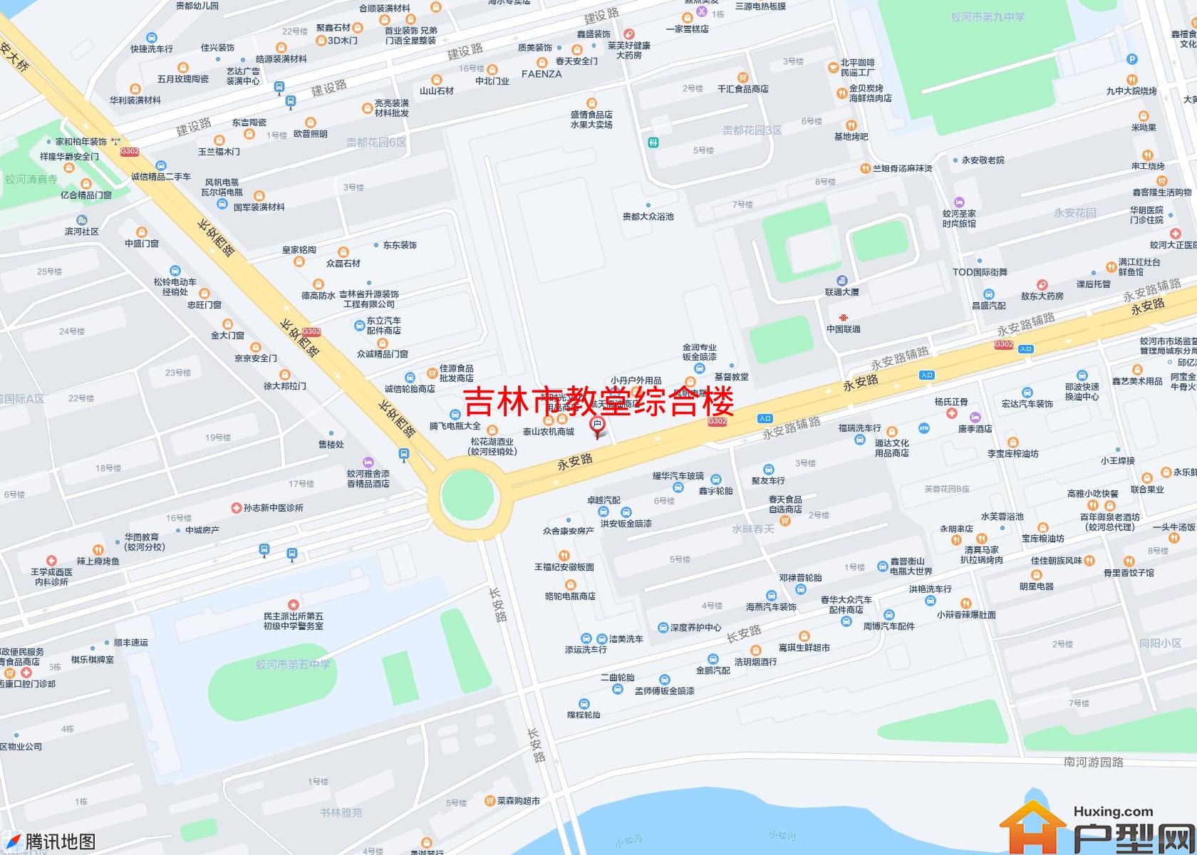 教堂综合楼小区 - 户型网