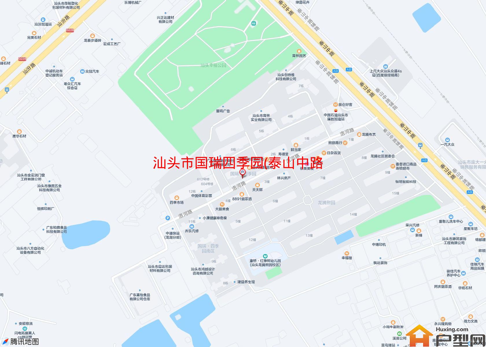 国瑞四季园(泰山中路)小区 - 户型网