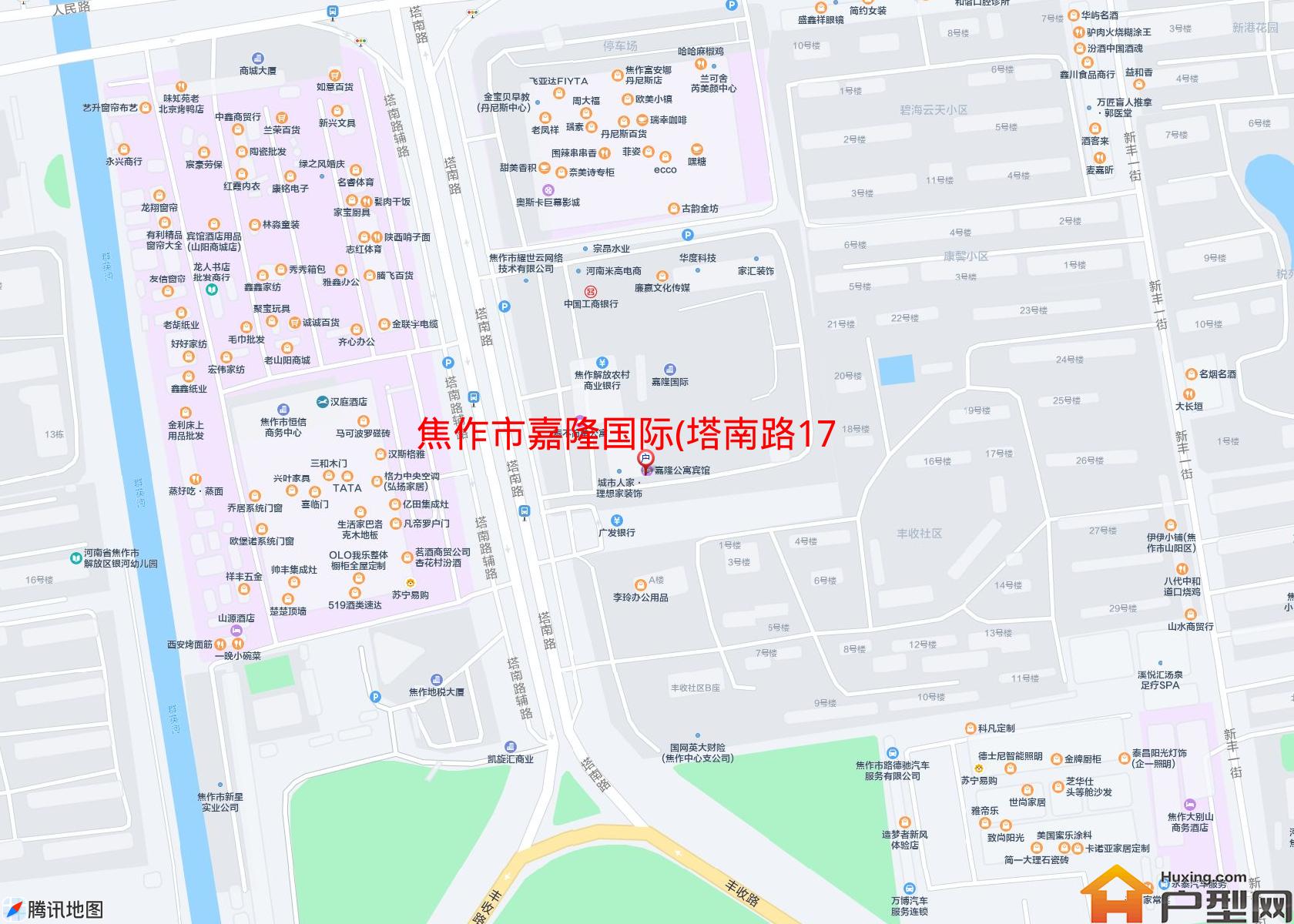 嘉隆国际(塔南路1736号)小区 - 户型网