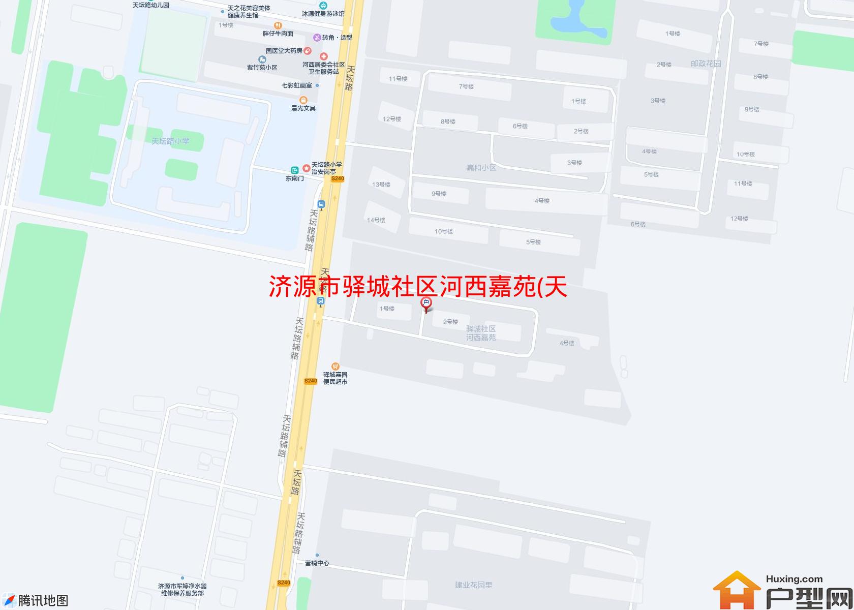驿城社区河西嘉苑(天坛路)小区 - 户型网