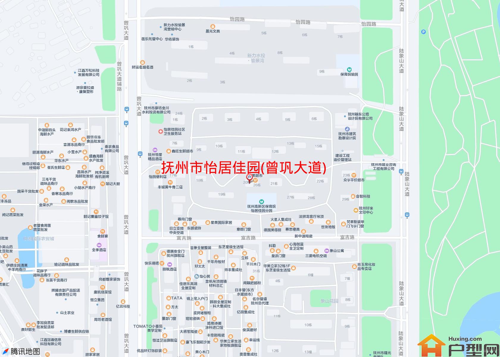 怡居佳园(曾巩大道)小区 - 户型网