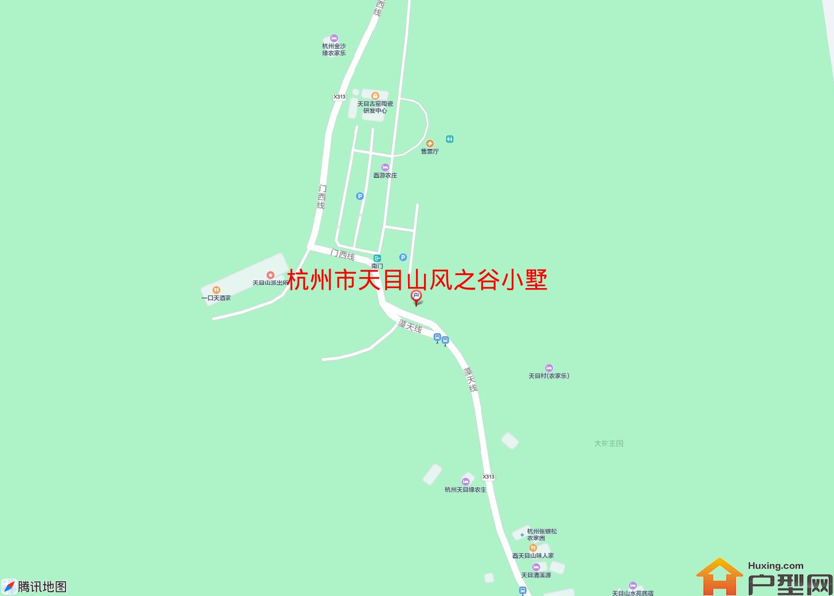 天目山风之谷小墅小区 - 户型网