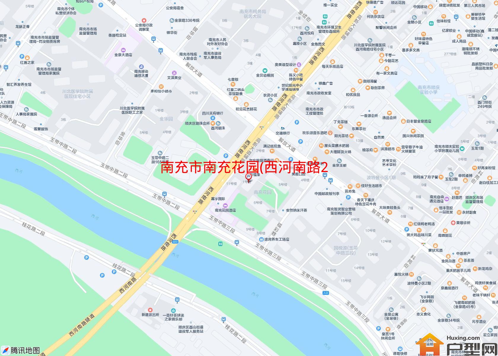 南充花园(西河南路299号)小区 - 户型网